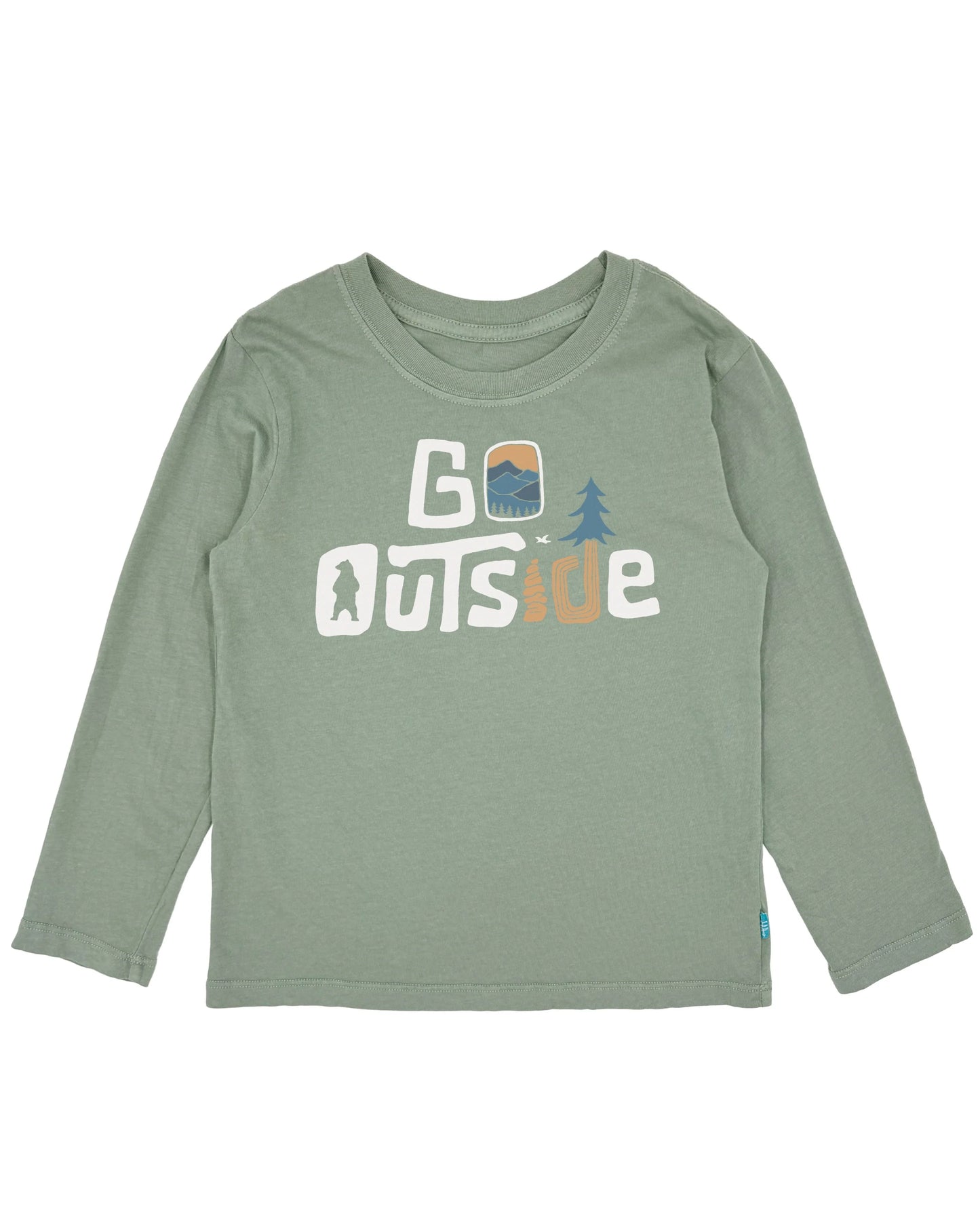 Go Outside Long Sleeve Tee  - Doodlebug's Children's Boutique