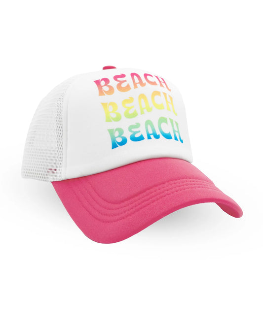 Beach Trucker Hat - Doodlebug's Children's Boutique