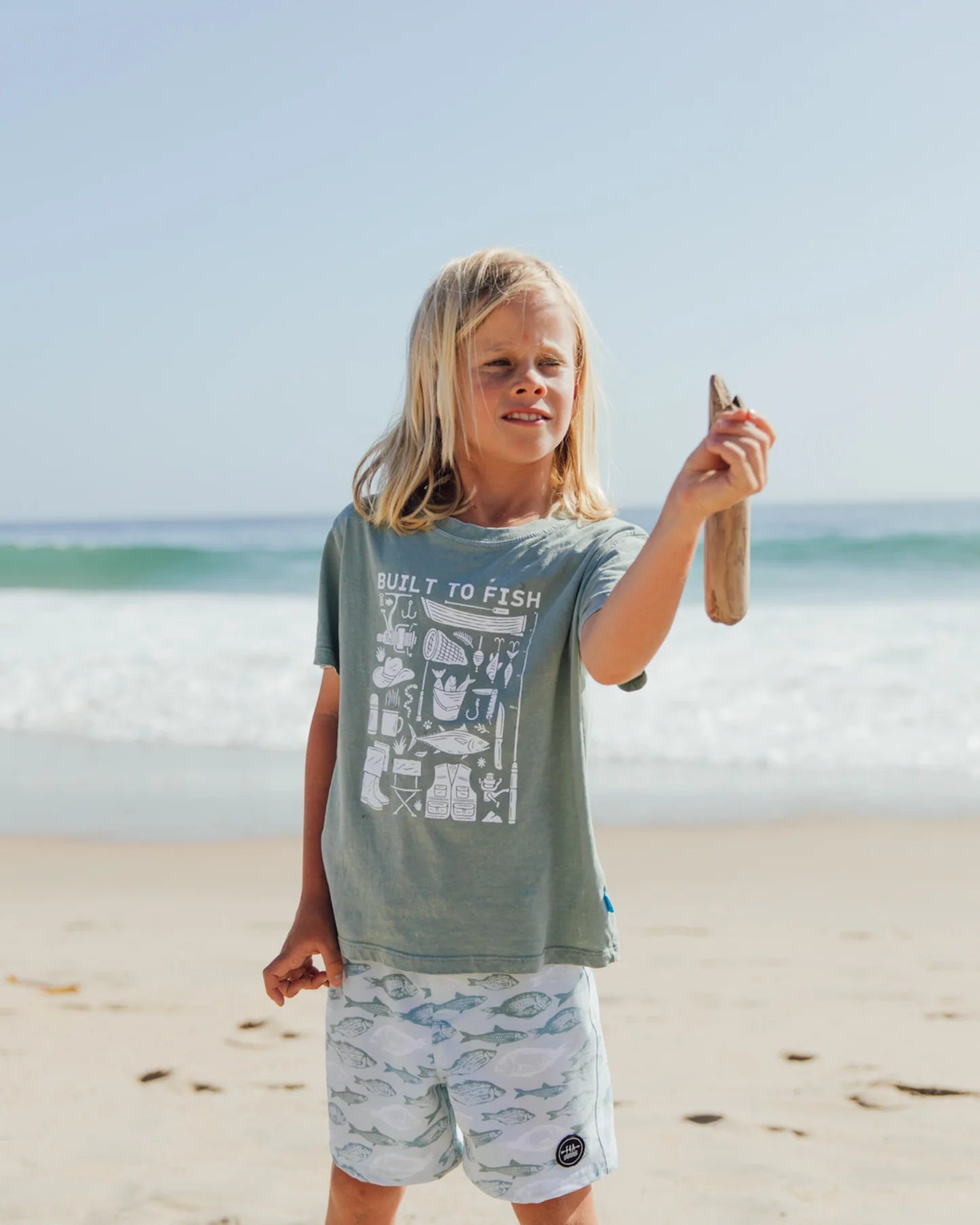 Fishing Adventure Vintage Tee - Doodlebug's Children's Boutique