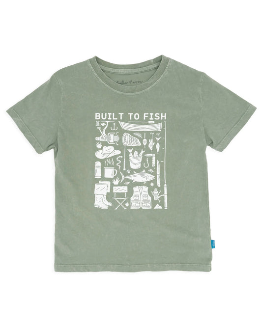 Fishing Adventure Vintage Tee - Doodlebug's Children's Boutique