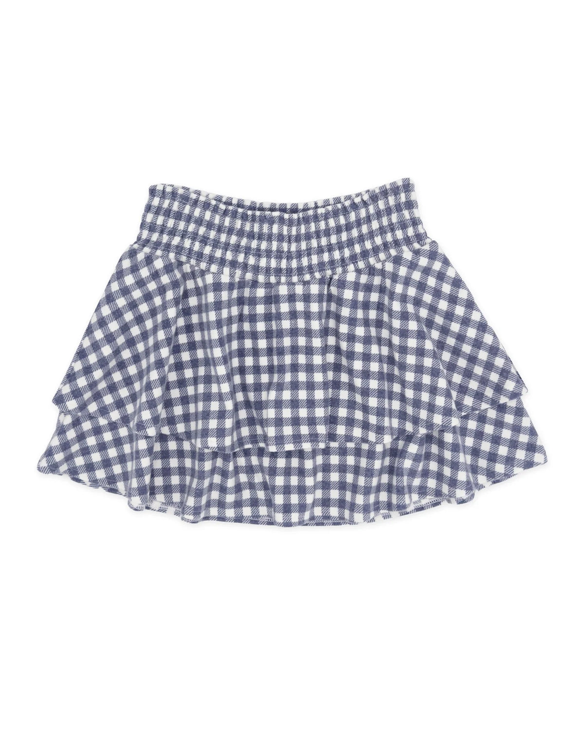 Crown Blue Alex Gingham Hacci Skirt