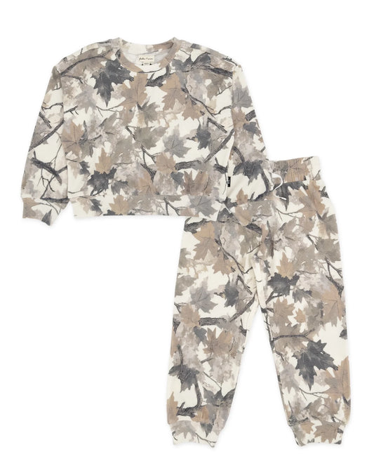 Ivory Camo Hacci Set - Doodlebug's Children's Boutique