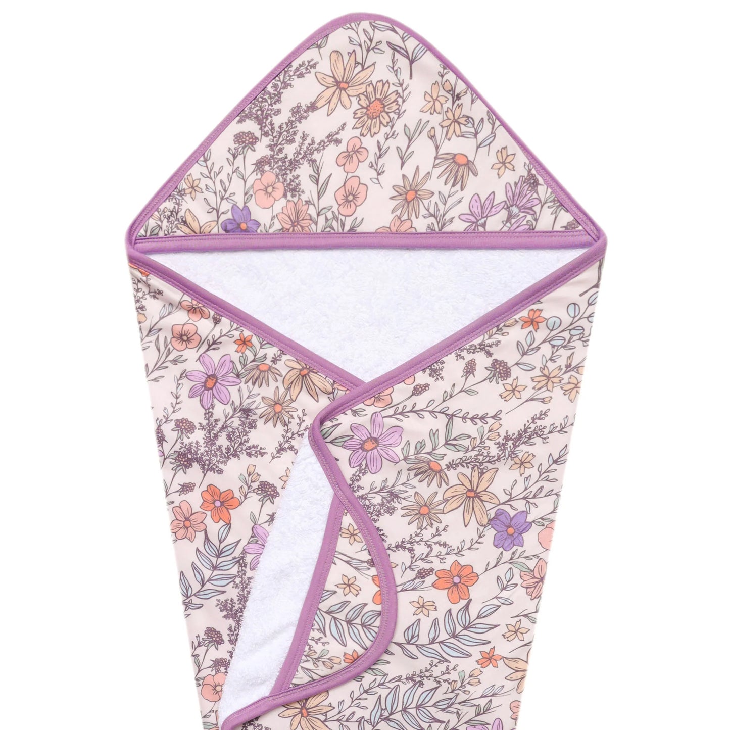 Flora Hooded Towel - Doodlebug's Children's Boutique