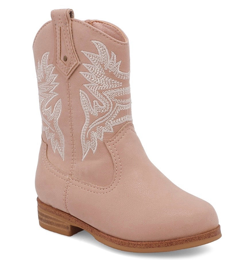 Lil Bloome Boot in Blush - Doodlebug's Children's Boutique