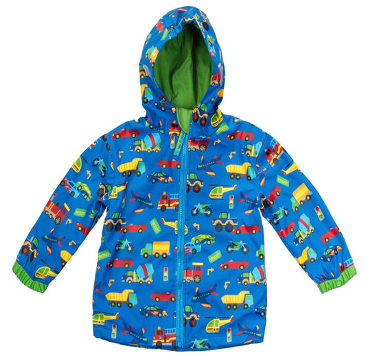 Transportation Rain Coat  - Doodlebug's Children's Boutique