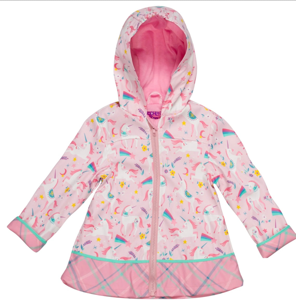 Unicorn Rain Coat  - Doodlebug's Children's Boutique