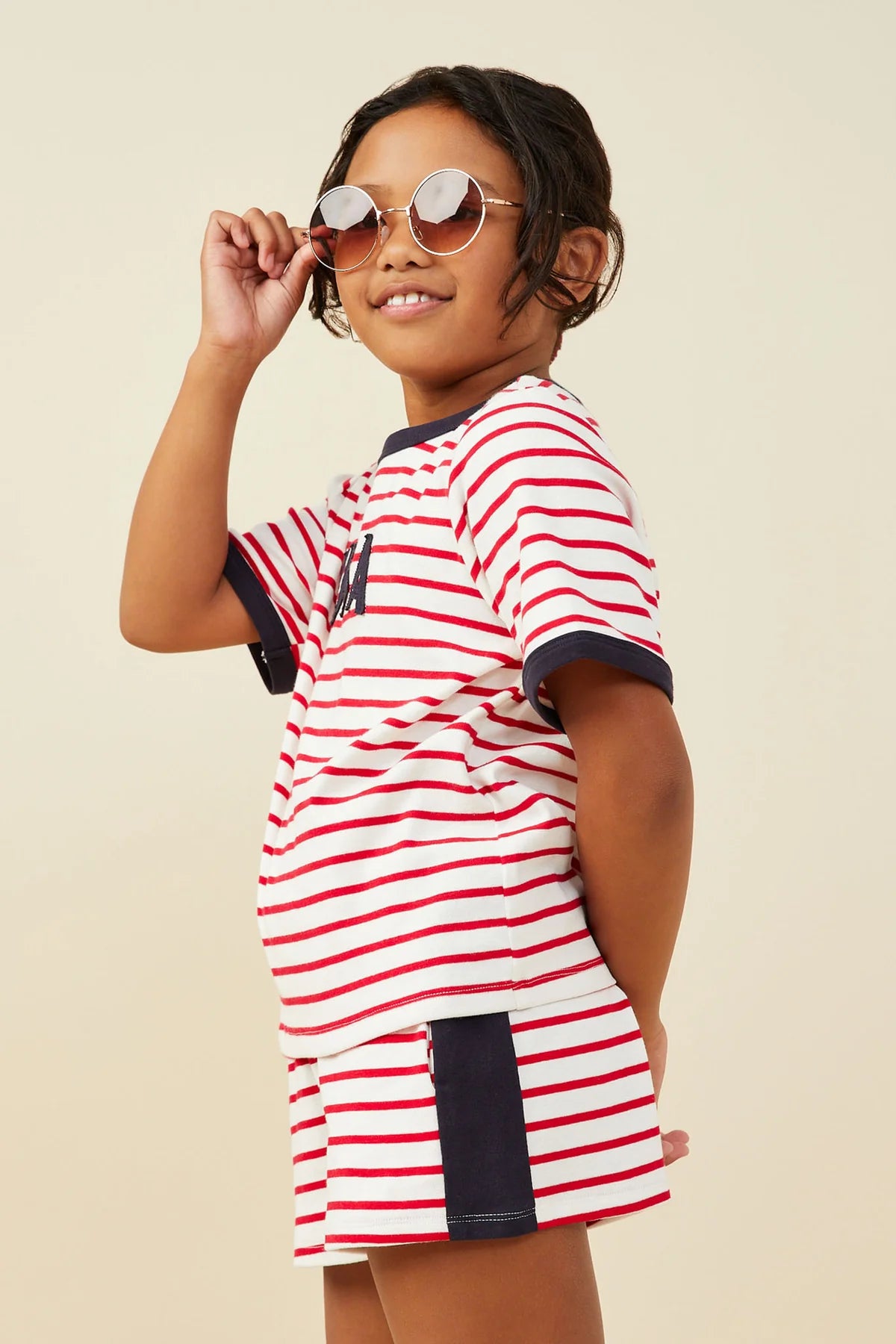 USA Striped Set - Doodlebug's Children's Boutique