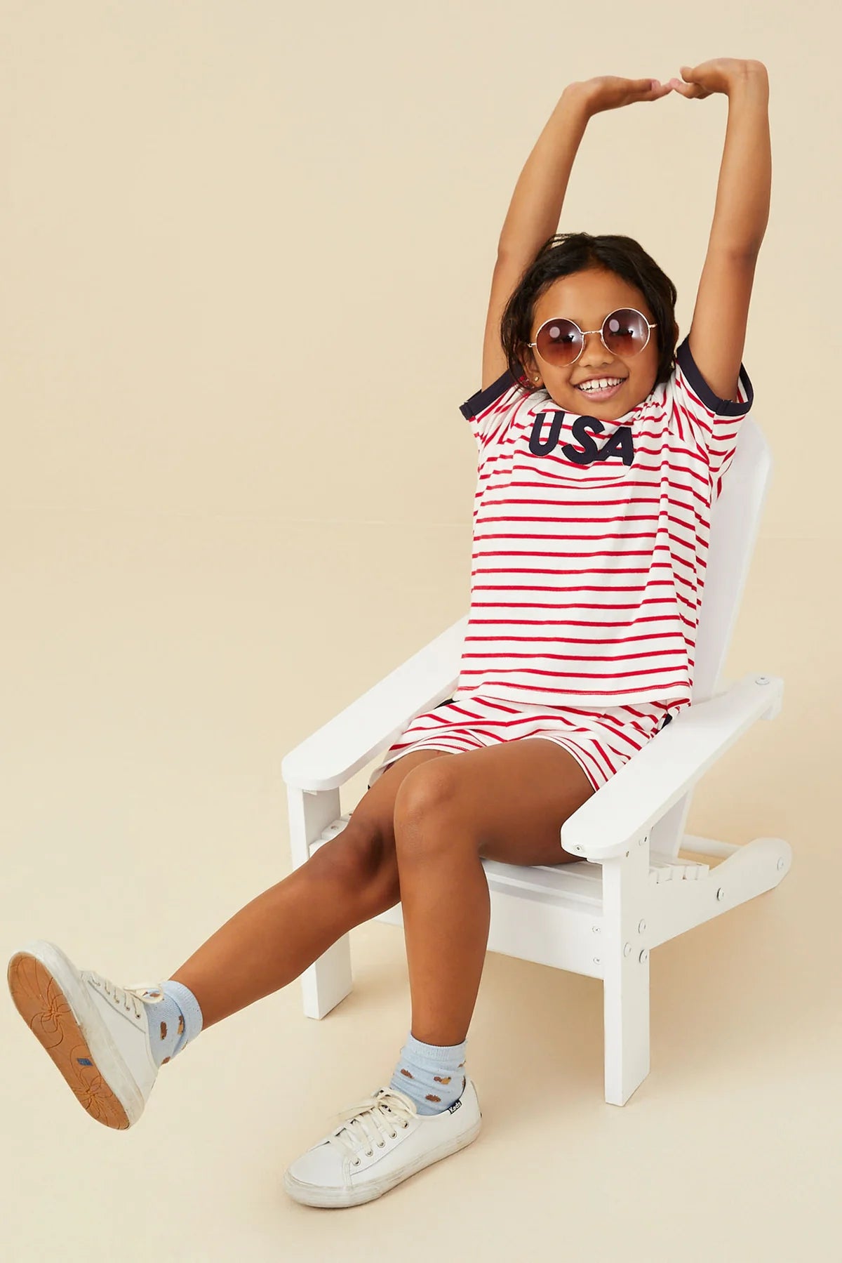 USA Striped Set - Doodlebug's Children's Boutique