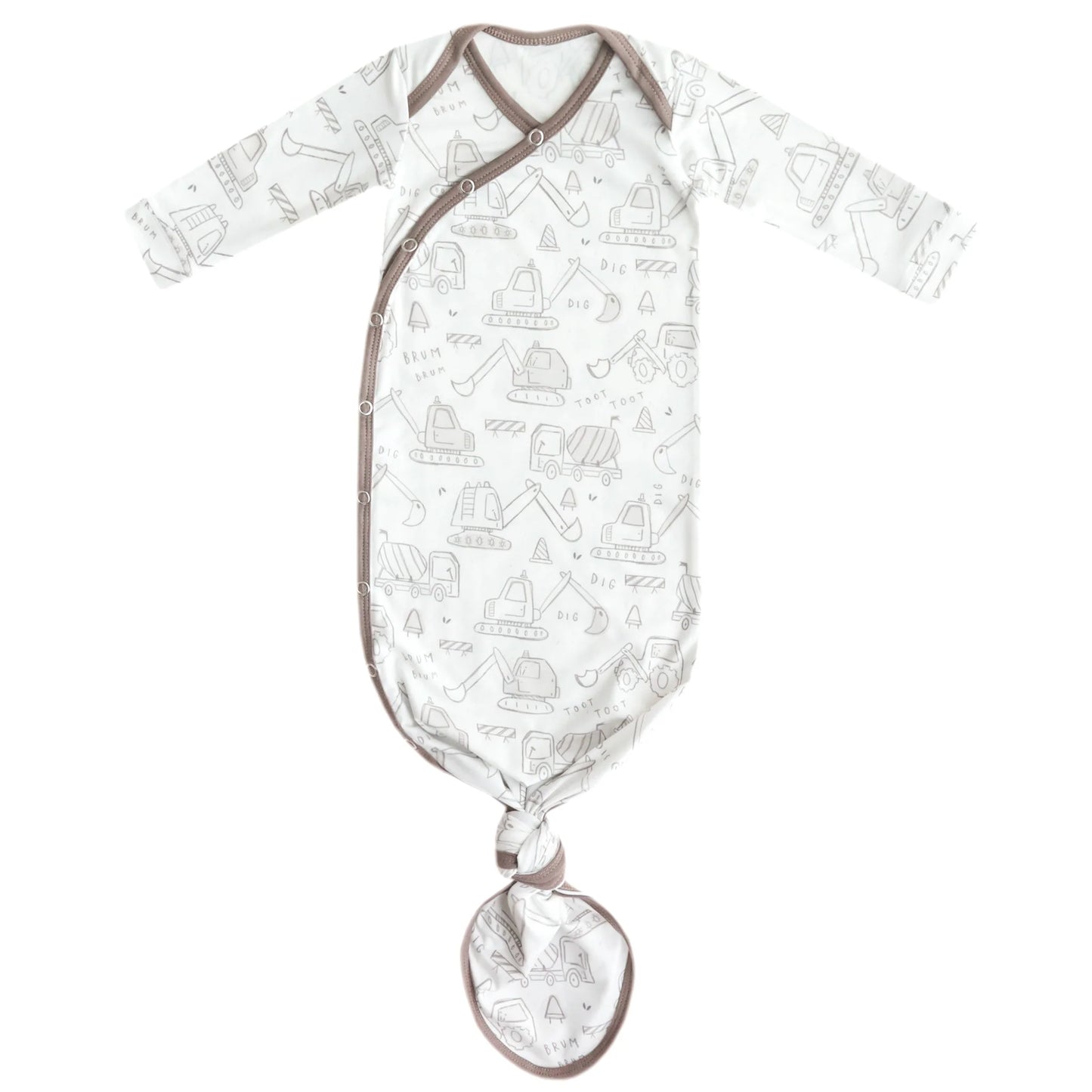 Gage Knotted Gown - Doodlebug's Children's Boutique