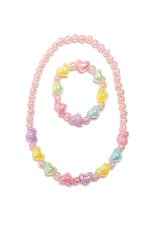 Bauble Bliss Necklace & Bracelet Set - Doodlebug's Children's Boutique