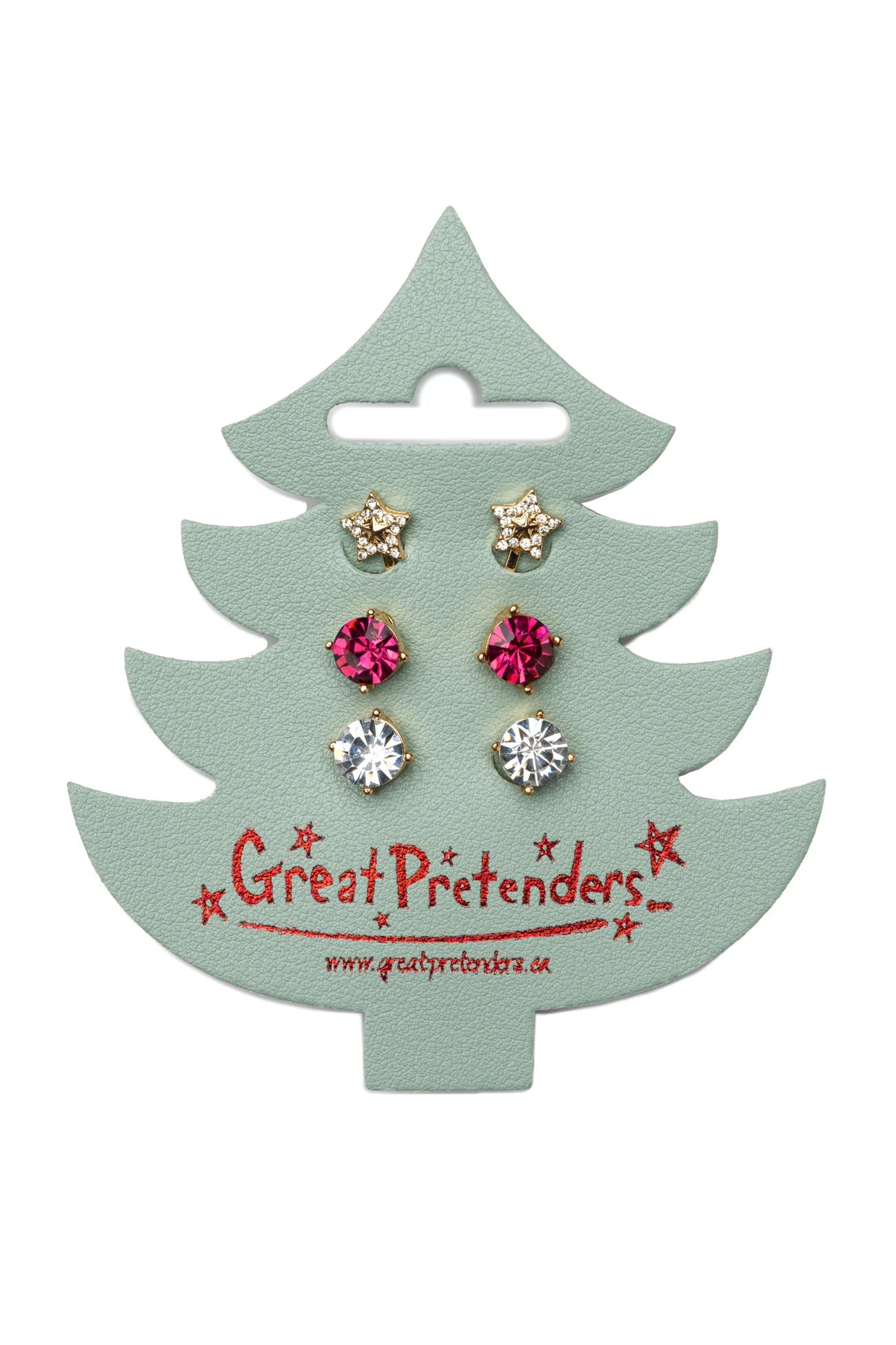 Holiday Clip-On Earring Set  - Doodlebug's Children's Boutique