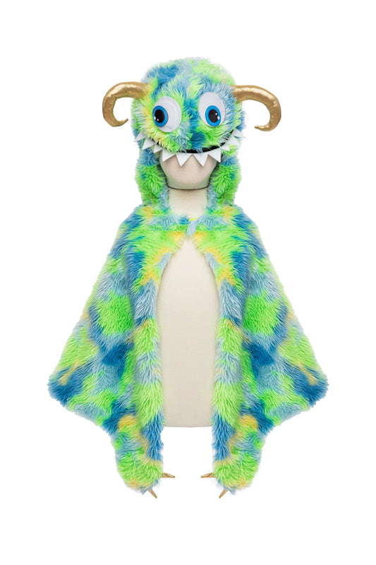 Swampy the Monster Cape - Doodlebug's Children's Boutique