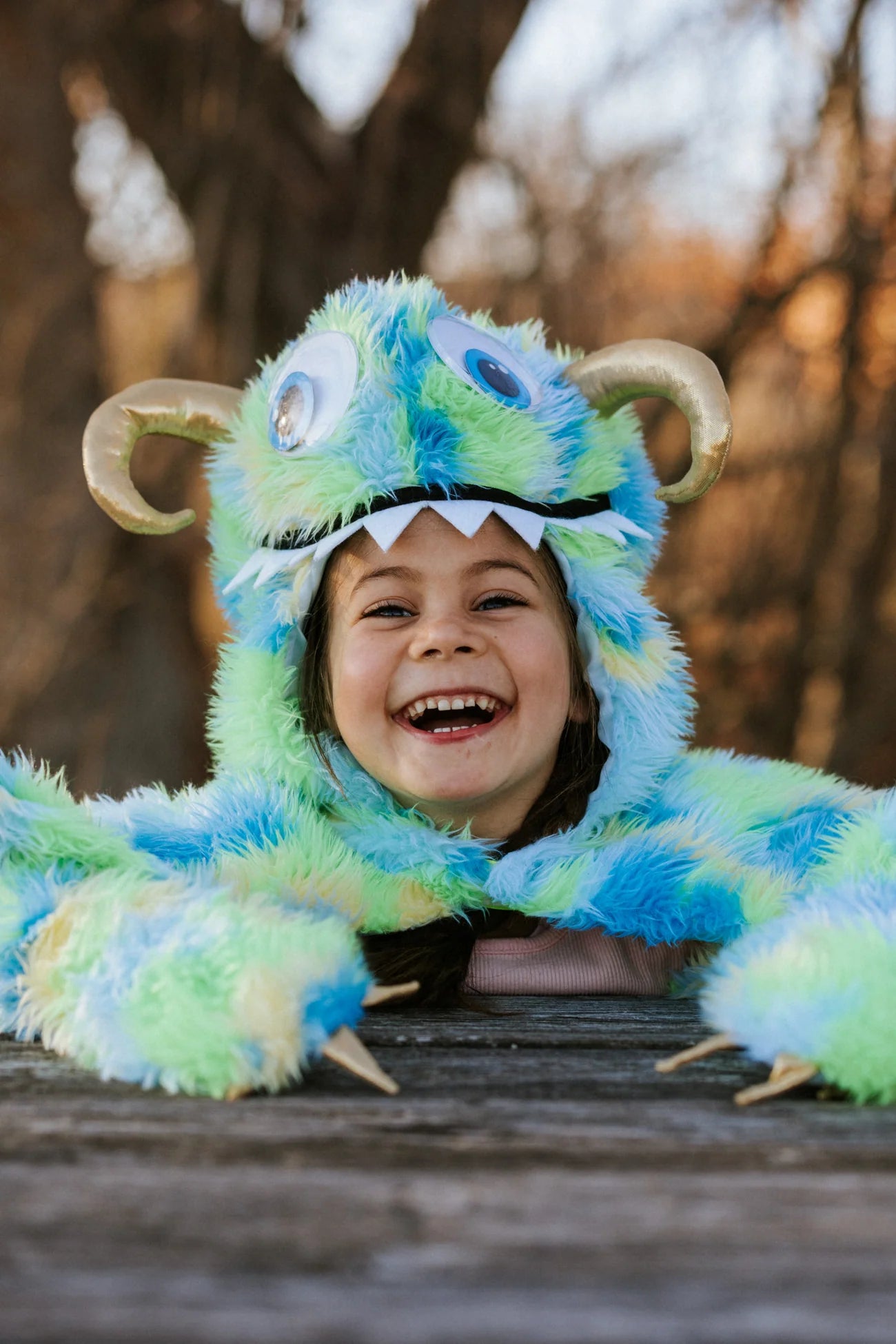 Swampy the Monster Cape - Doodlebug's Children's Boutique