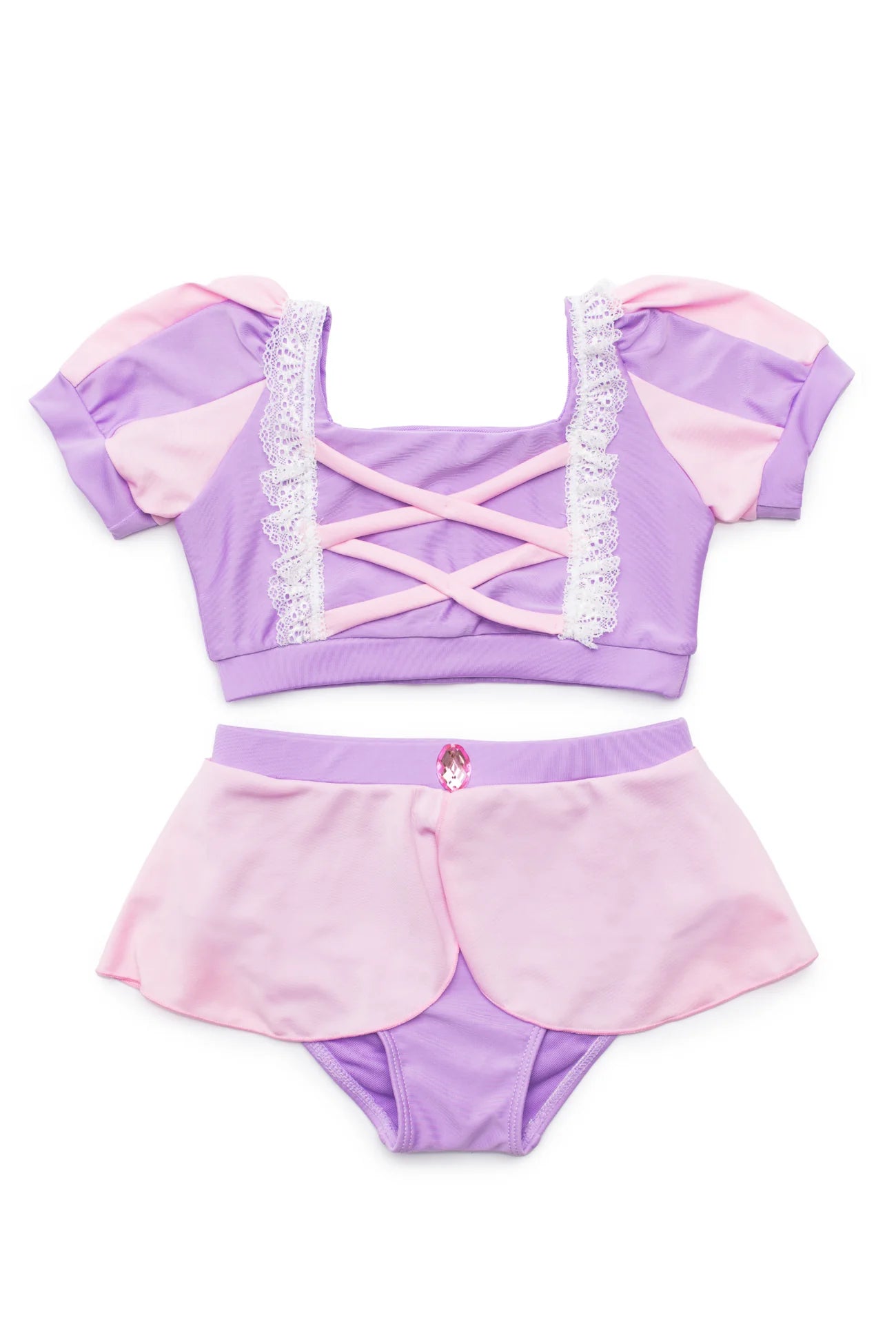 Rapunzel Swimsuit - Doodlebug's Children's Boutique