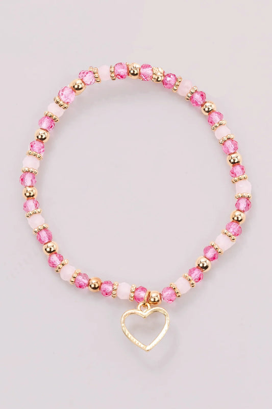 Boutique Precious Heart Bracelet - Doodlebug's Children's Boutique