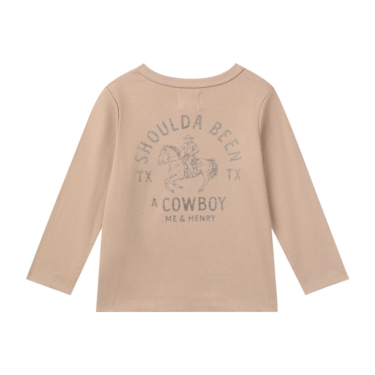 Shoulda Been a Cowboy Printed Tee w/ FREE BOOK - Doodlebug's Children's Boutique