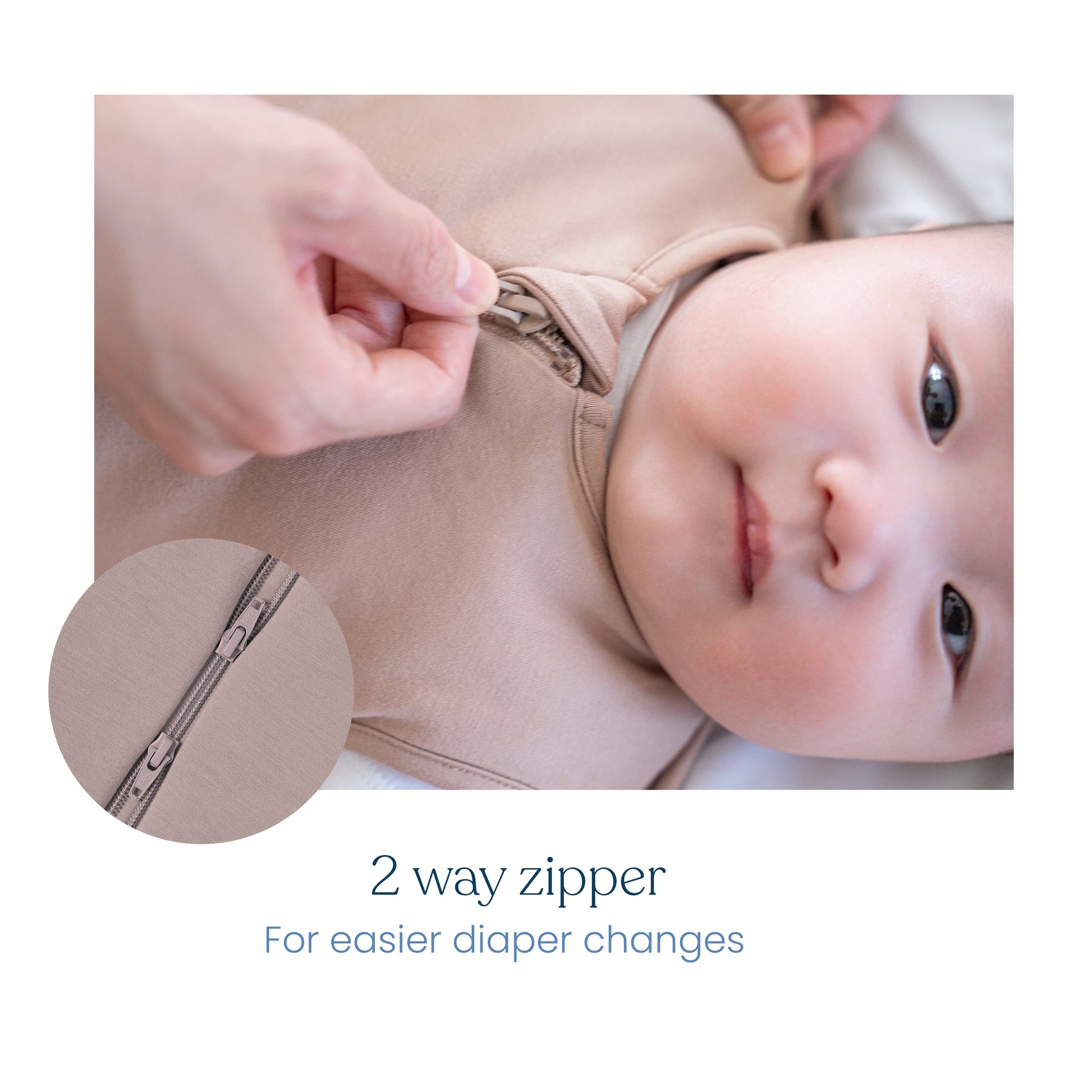 Sleep Sack Swaddle in Oat - Doodlebug's Children's Boutique