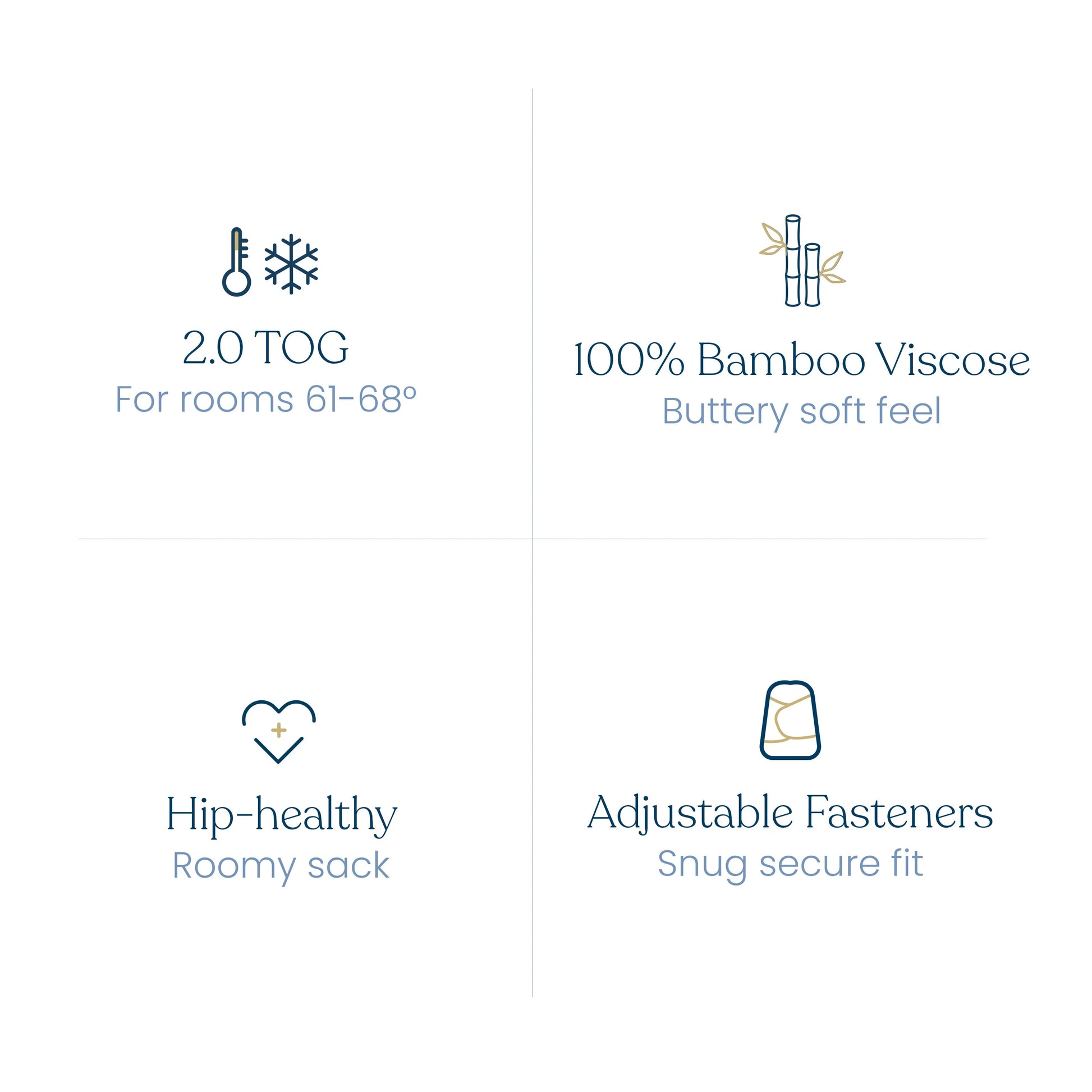 Sleep Sack Swaddle in Blue Fog - Doodlebug's Children's Boutique