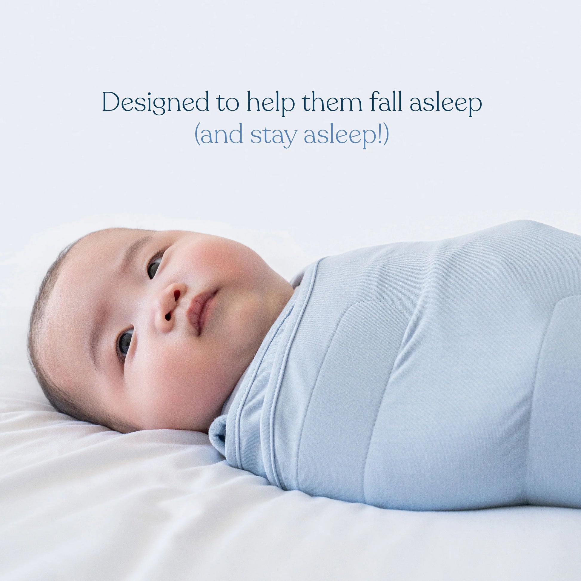 Sleep Sack Swaddle in Blue Fog - Doodlebug's Children's Boutique