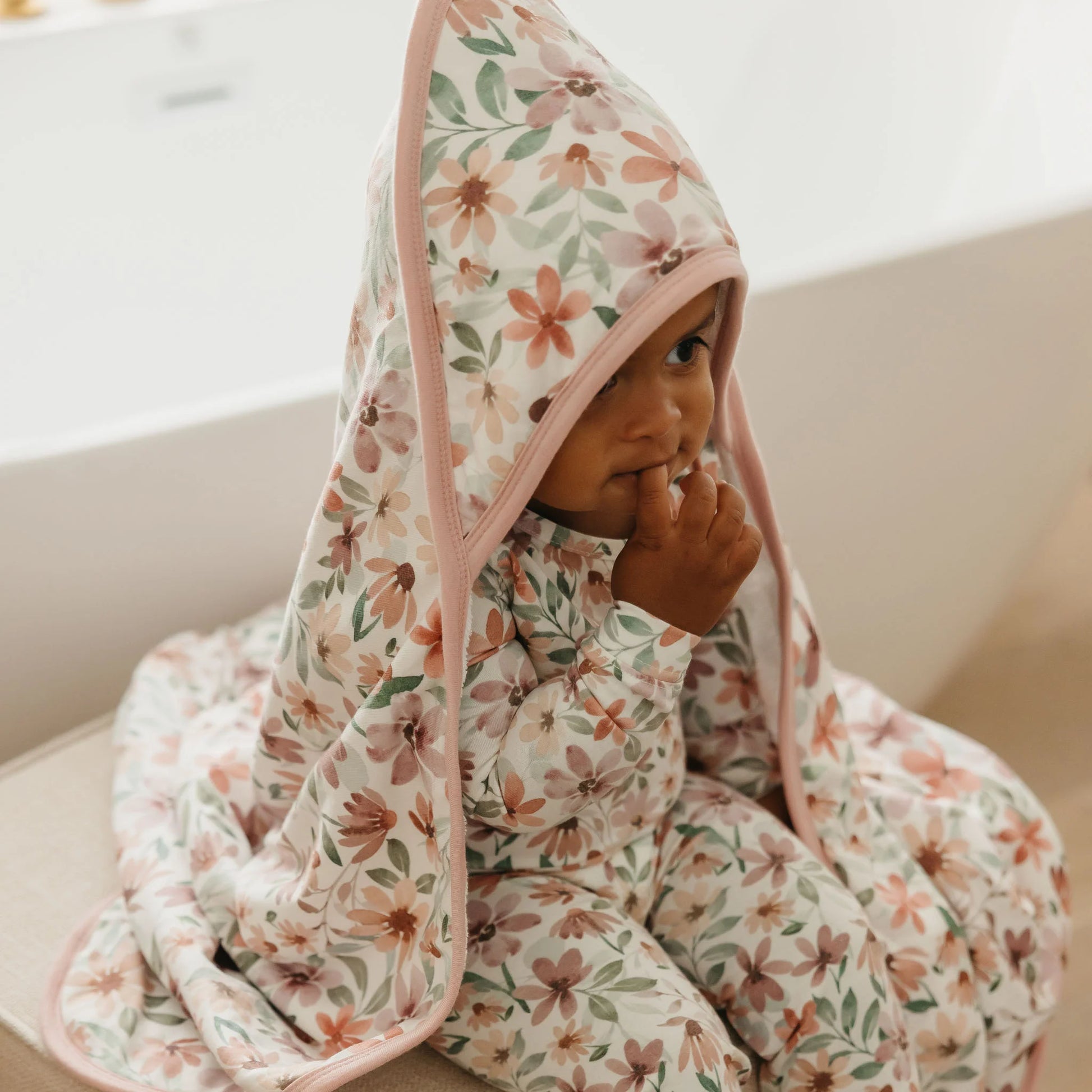 Natalie Hooded Towel - Doodlebug's Children's Boutique