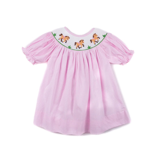 Horses Katie Dress - Doodlebug's Children's Boutique