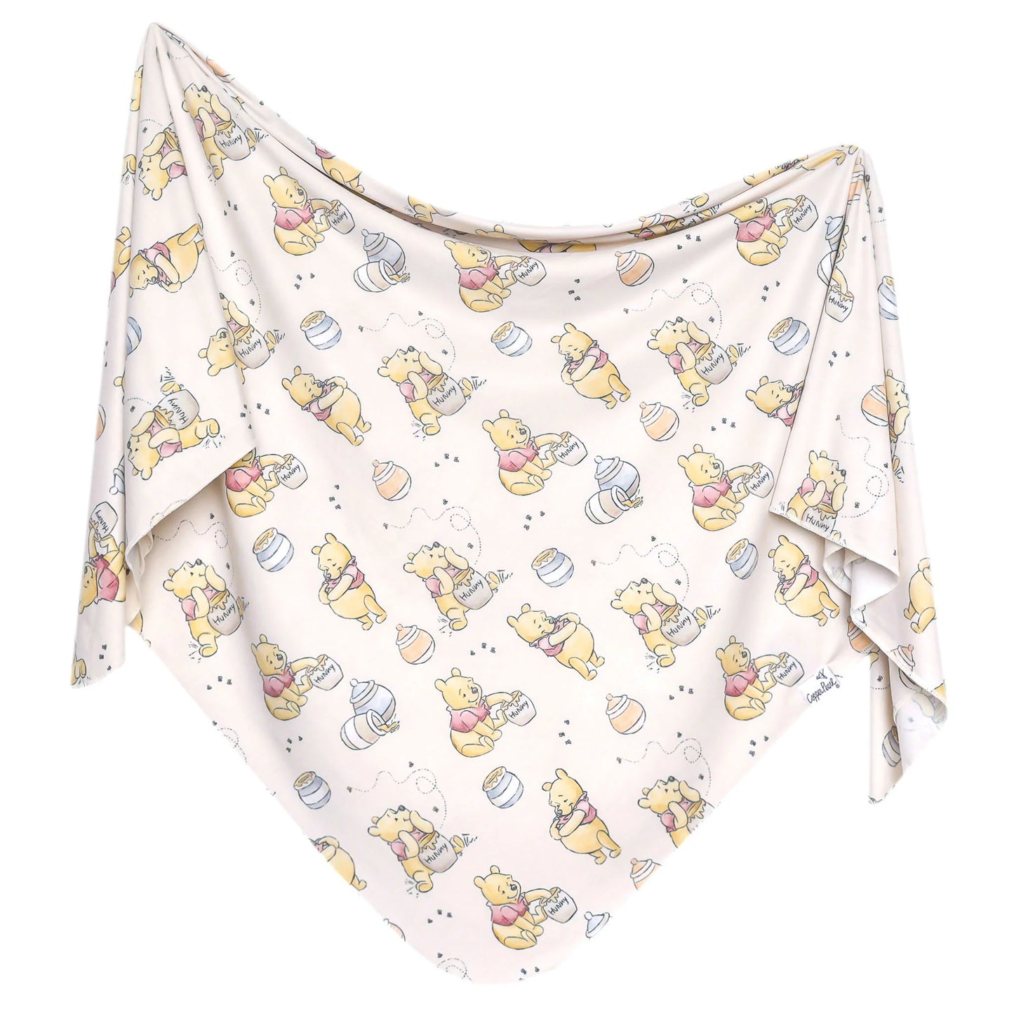 Hunny Swaddle Blanket - Doodlebug's Children's Boutique