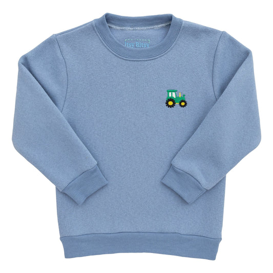 Tractor Sweatshirt - Doodlebug's Children's Boutique
