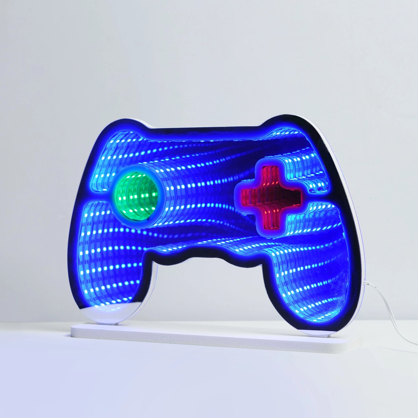 Gamer Neon Art Infinity Lights Wall/Desk Sign - Doodlebug's Children's Boutique