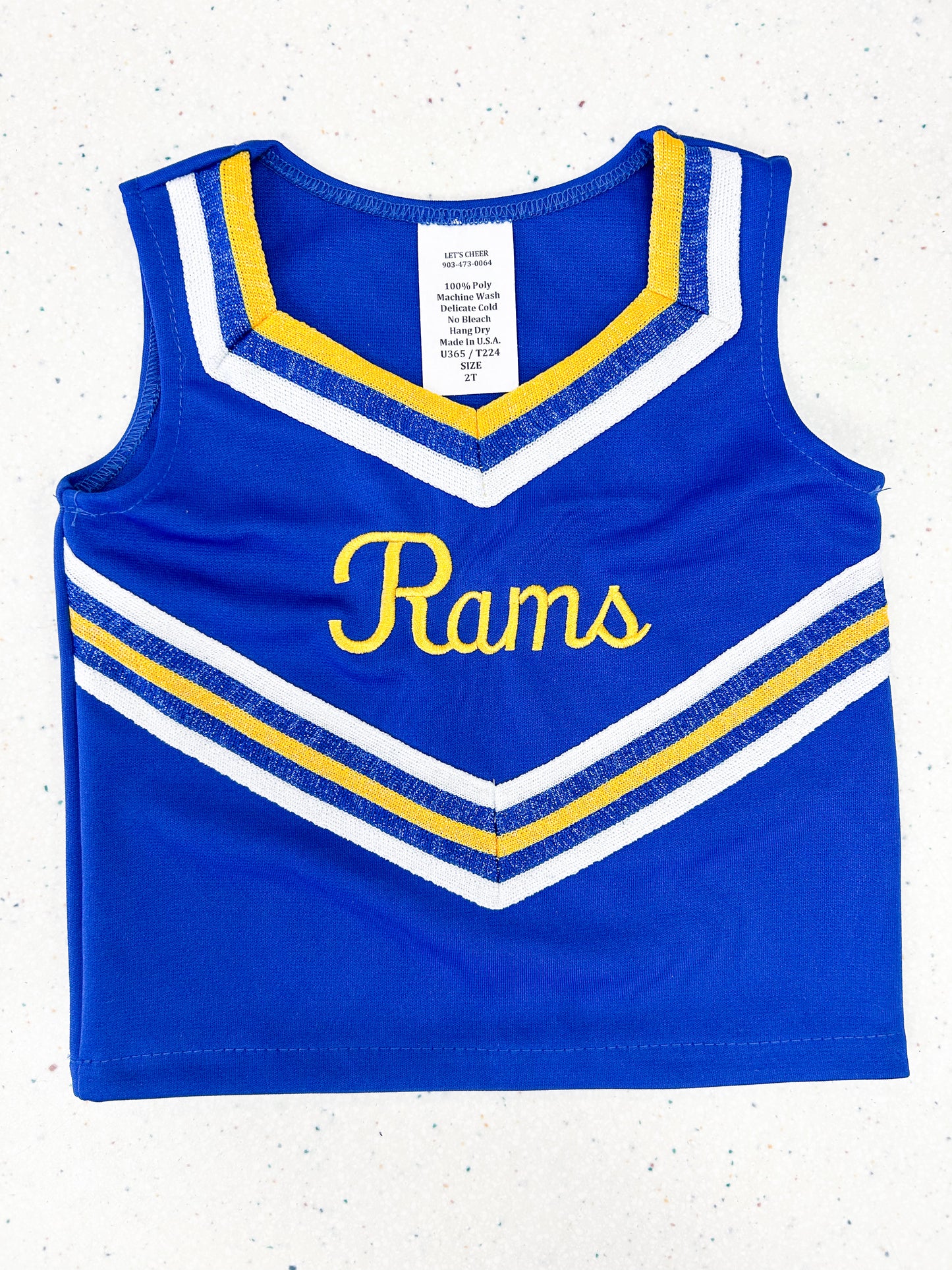 Lakeside Rams Cheer Set - Doodlebug's Children's Boutique