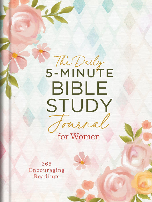 The Daily 5 Minute Bible Study Journal for Women Book  - Doodlebug's Children's Boutique