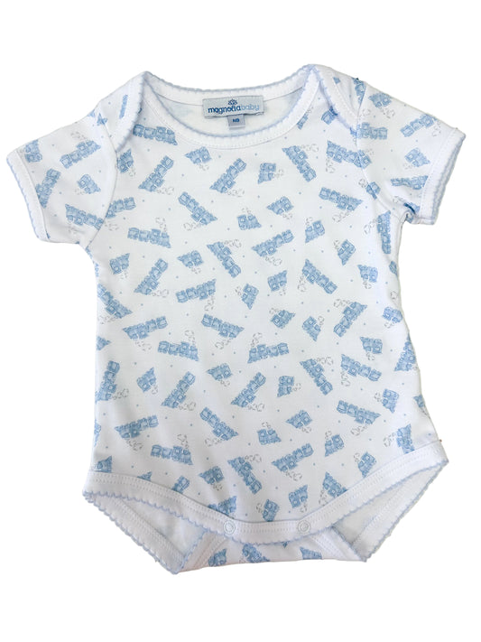 Choo Choo Train Printed Bodysuit - Doodlebug's Children's Boutique