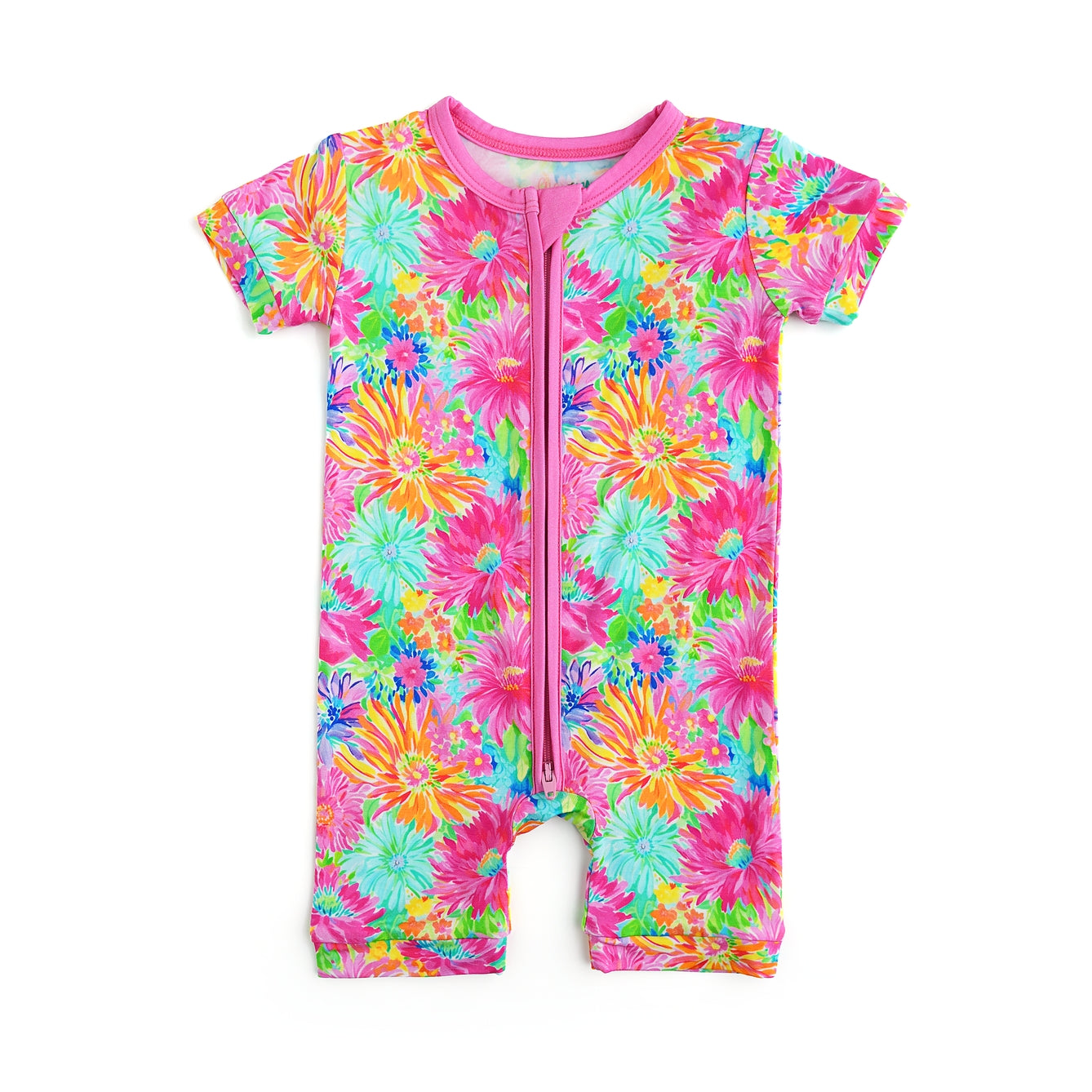 Kimberly Shorty Zip  - Doodlebug's Children's Boutique