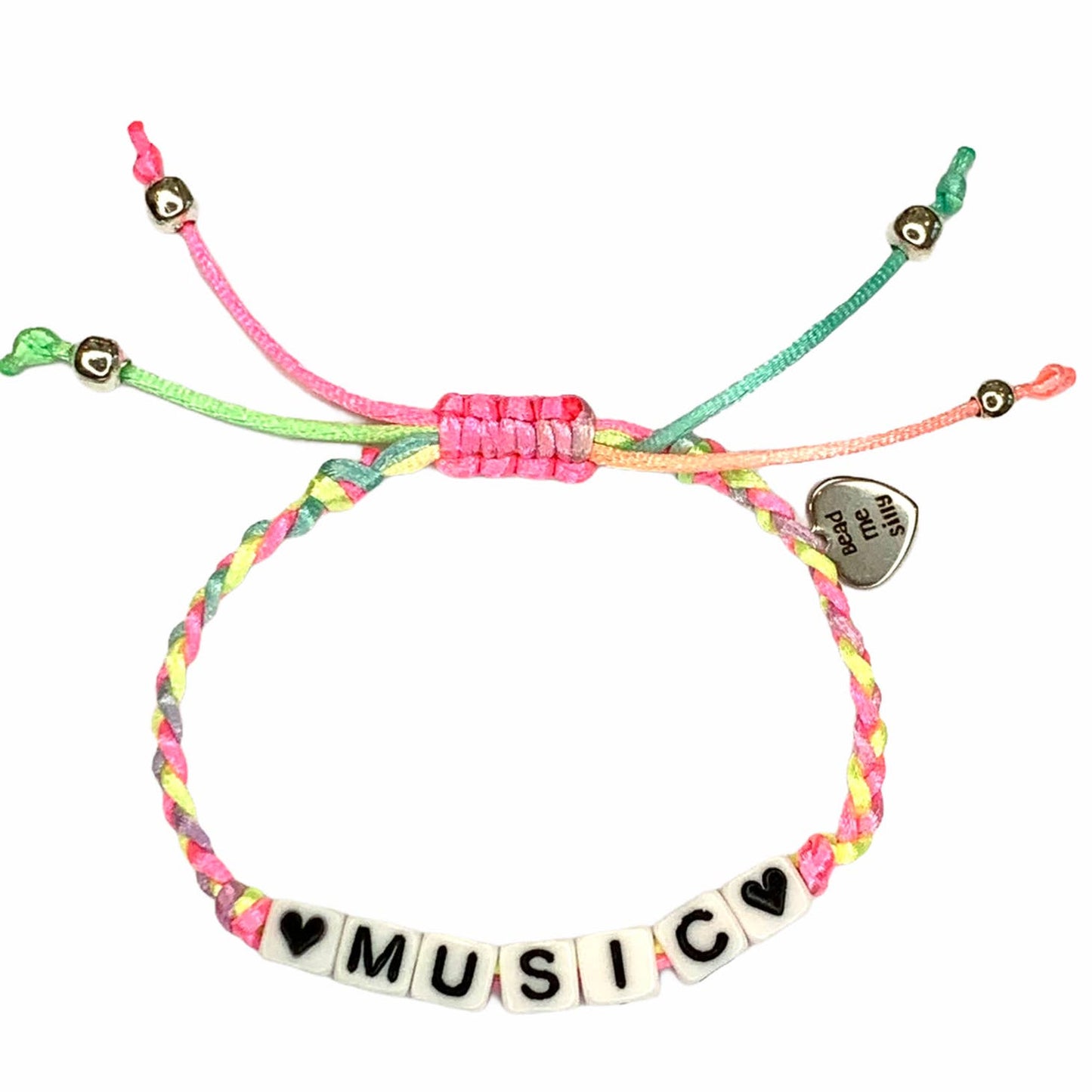 Assorted Adjustable Bracelets Music Pastel - Doodlebug's Children's Boutique