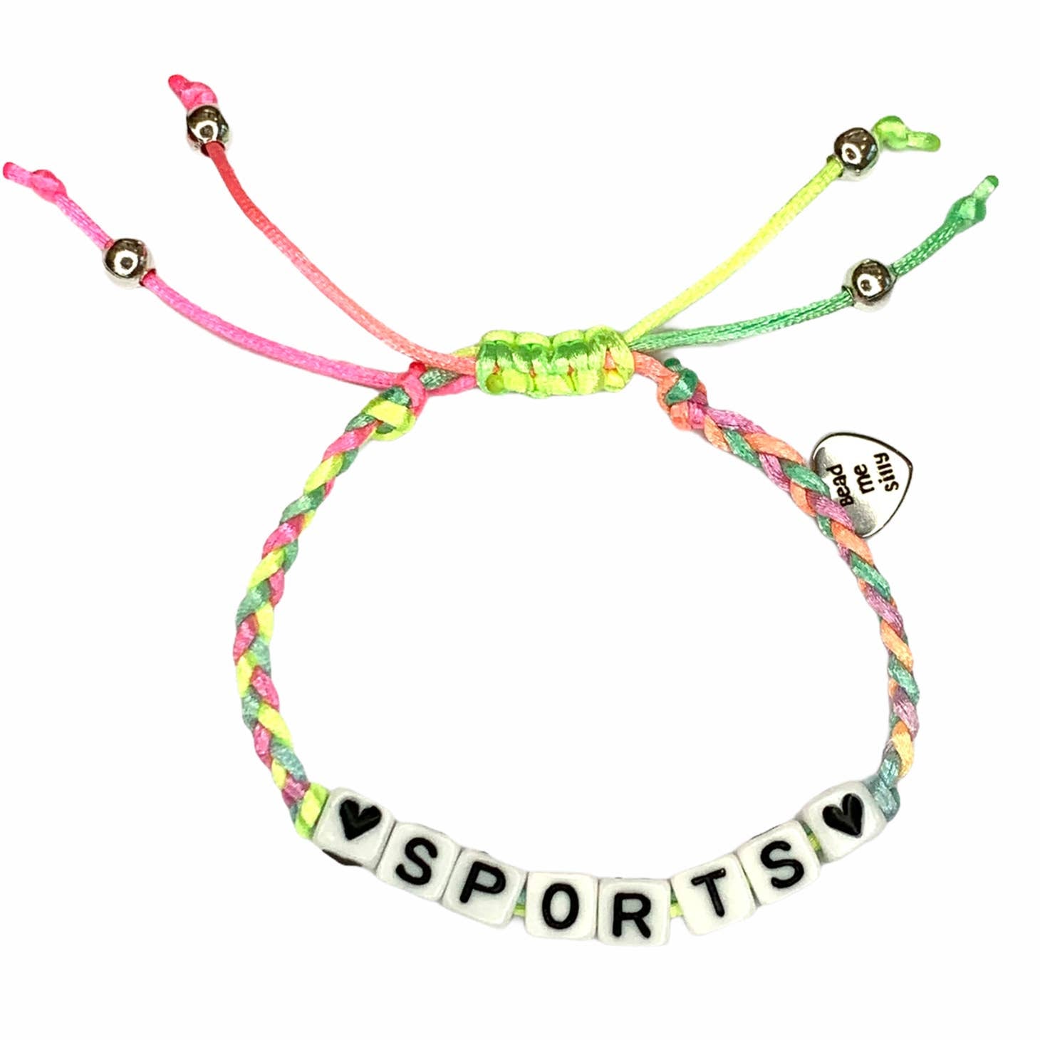 Assorted Adjustable Bracelets Sports Pastel - Doodlebug's Children's Boutique
