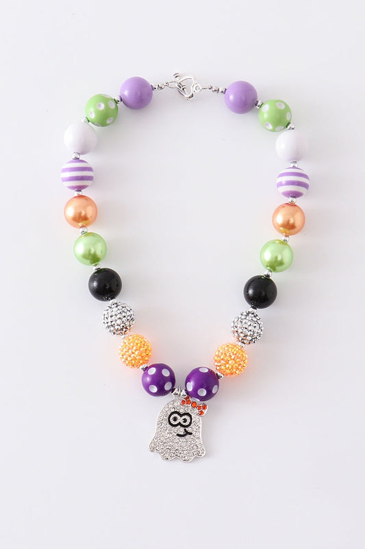 Ghost Chunky Necklace  - Doodlebug's Children's Boutique