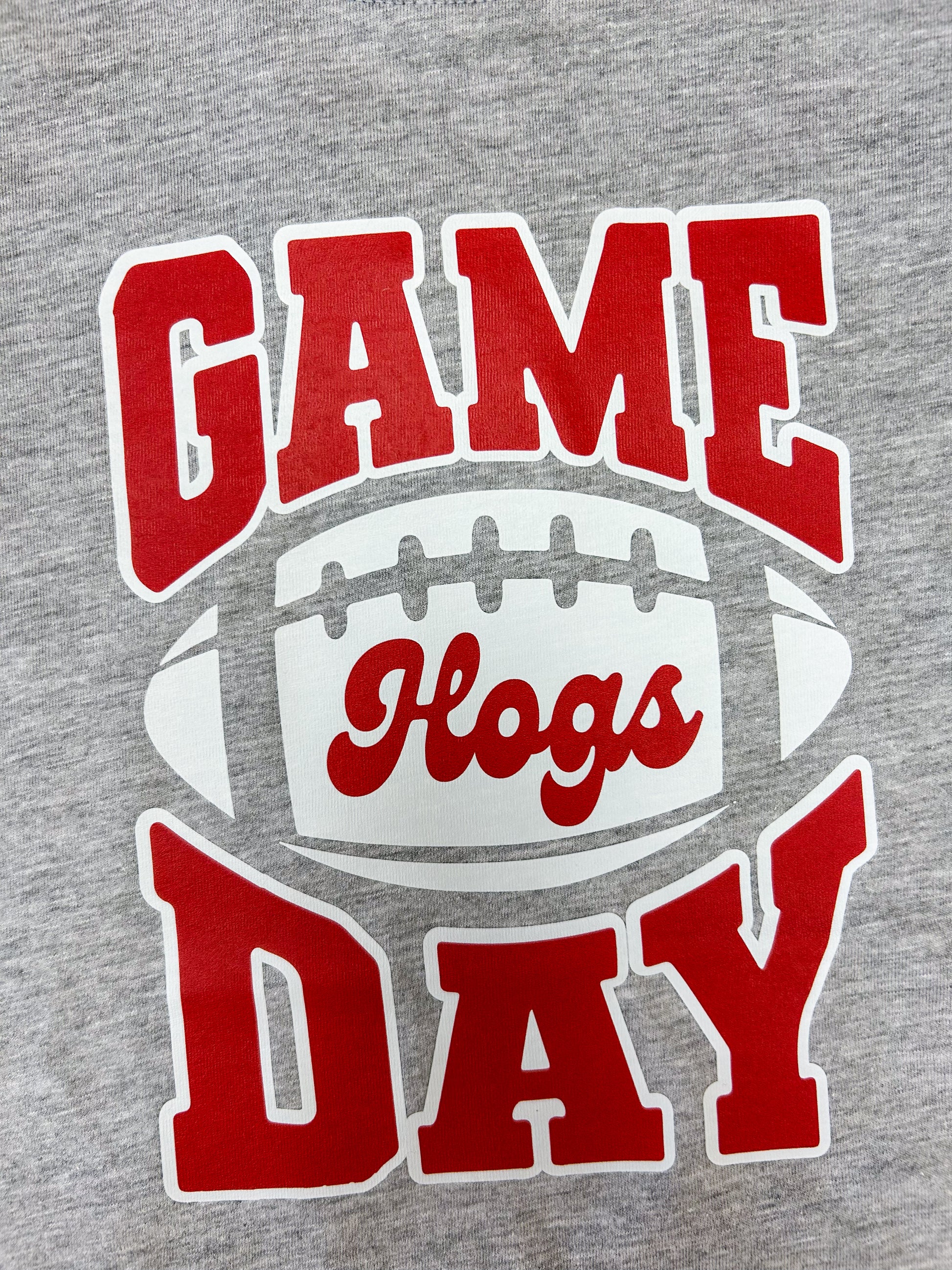 Game Day Hogs Onesie - Doodlebug's Children's Boutique