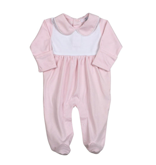 Isabella Pima Footie - Doodlebug's Children's Boutique