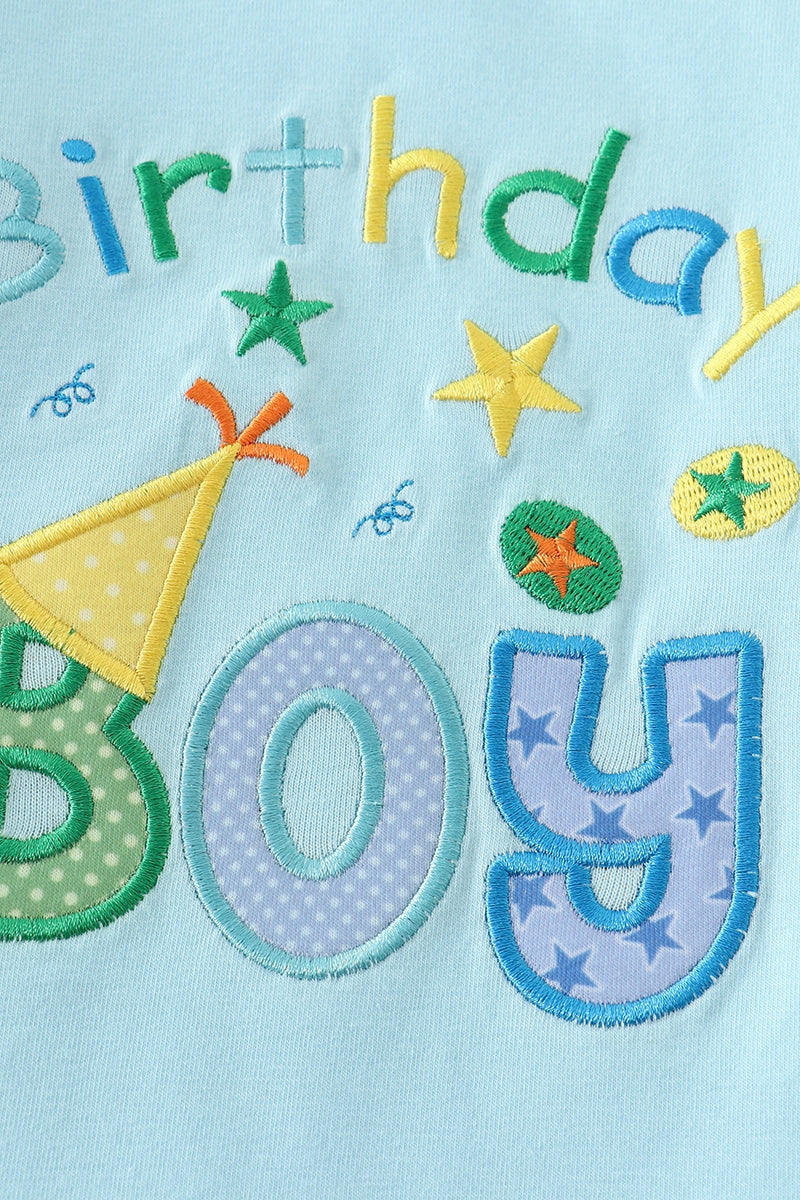 Birthday Boy Long Sleeve Shirt  - Doodlebug's Children's Boutique