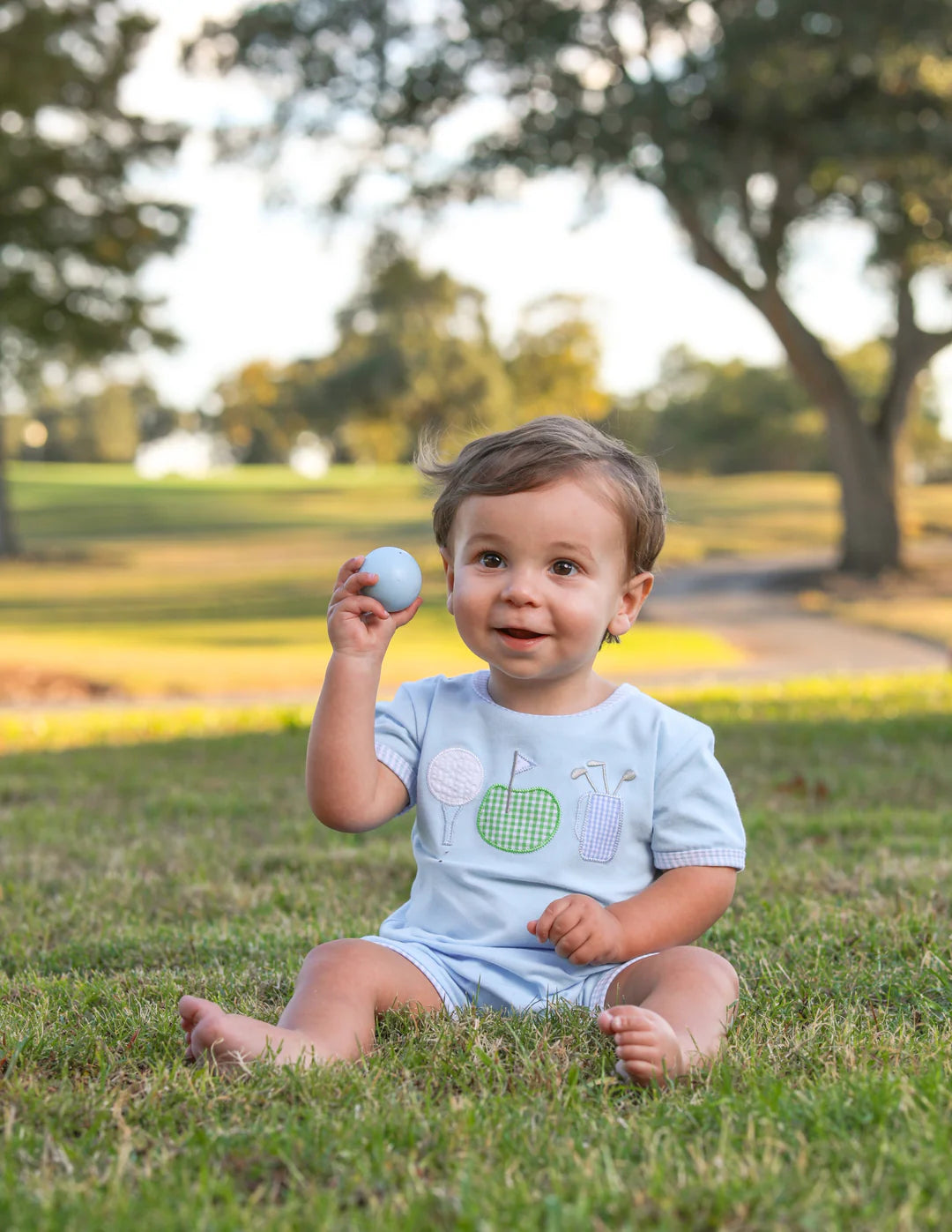 Golf Romper  - Doodlebug's Children's Boutique