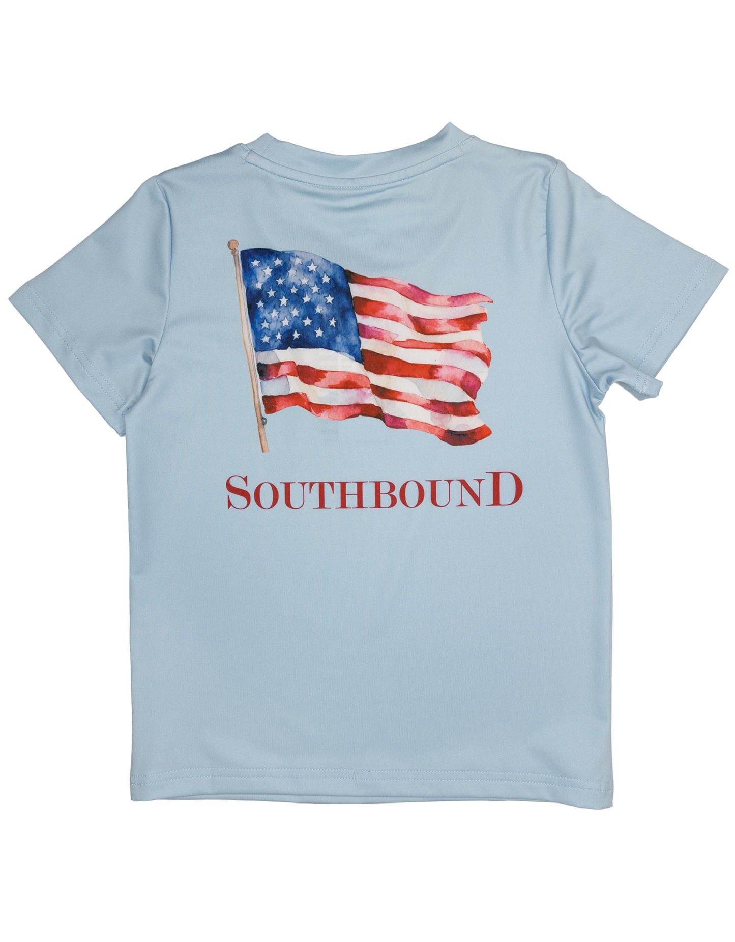 Flag Performance Tee  - Doodlebug's Children's Boutique