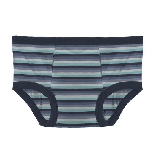 Print Training Pants in Moonlight Bay Stripe - Doodlebug's Children's Boutique