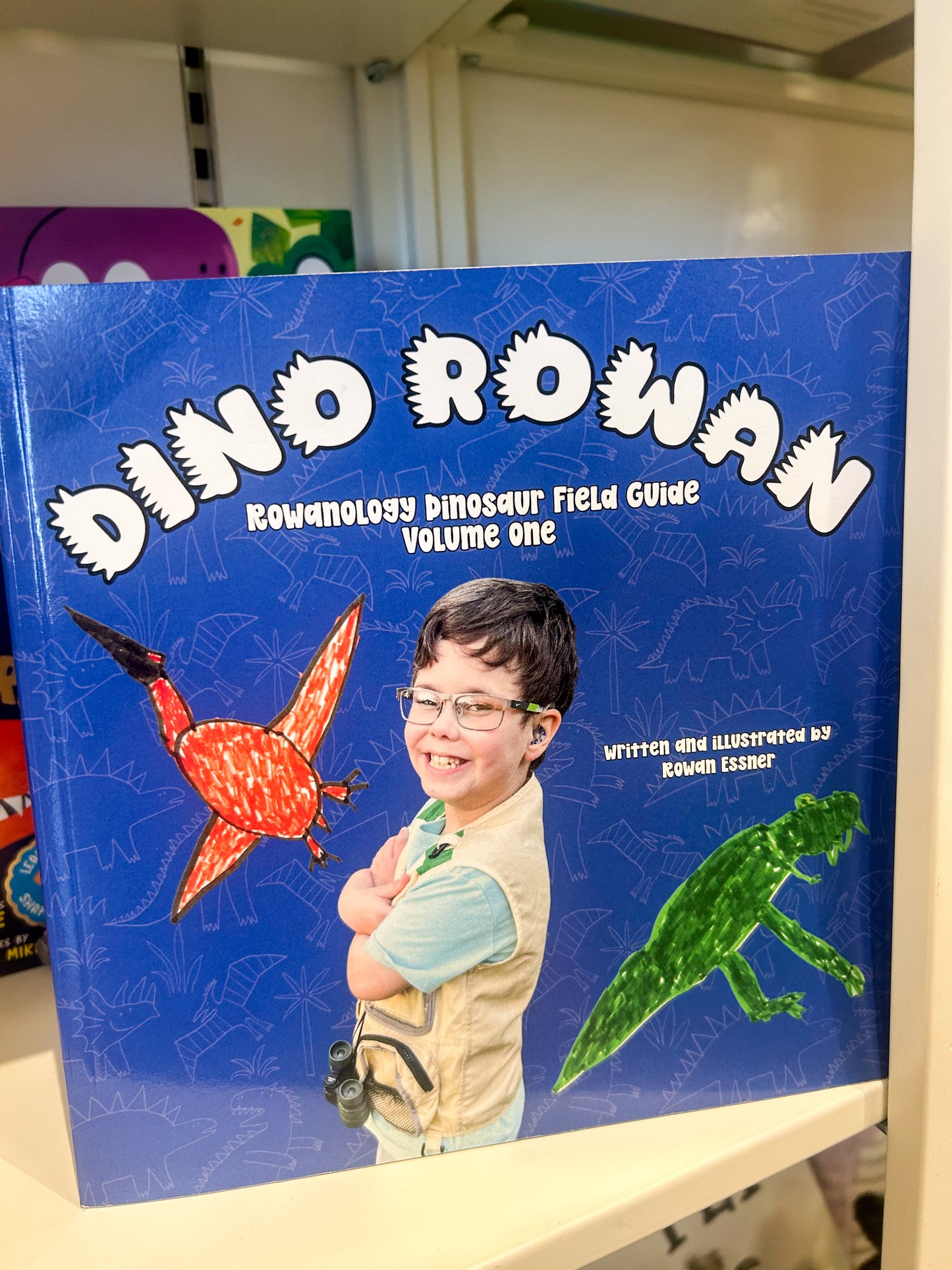 Dino Rowan “Rowanology” Dinosaur Field Guide Book
