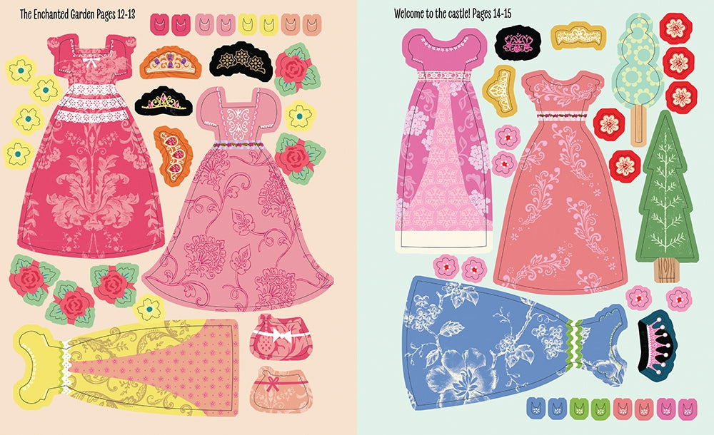 My Sticker Dress-Up Princesses Book  - Doodlebug's Children's Boutique