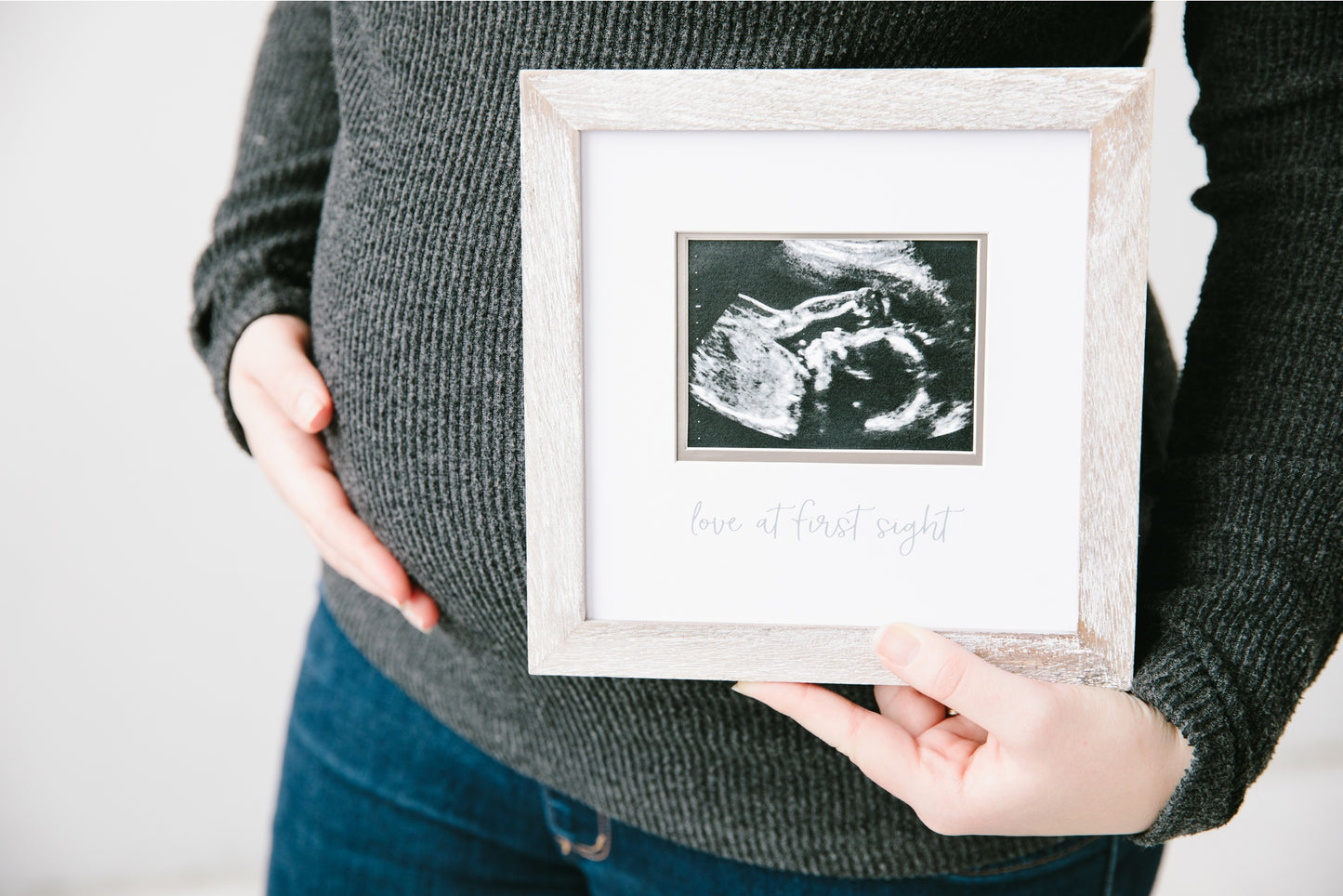 Rustic Love at First Sight Sonogram Photo Frame  - Doodlebug's Children's Boutique