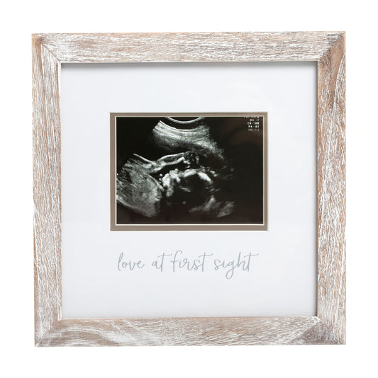 Rustic Love at First Sight Sonogram Photo Frame  - Doodlebug's Children's Boutique