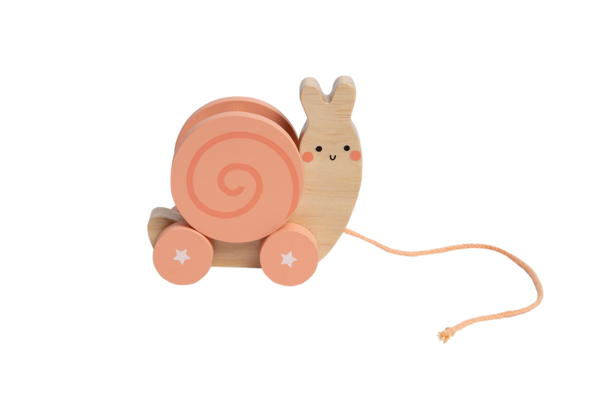 Snail Wooden Pull Toy  - Doodlebug's Children's Boutique