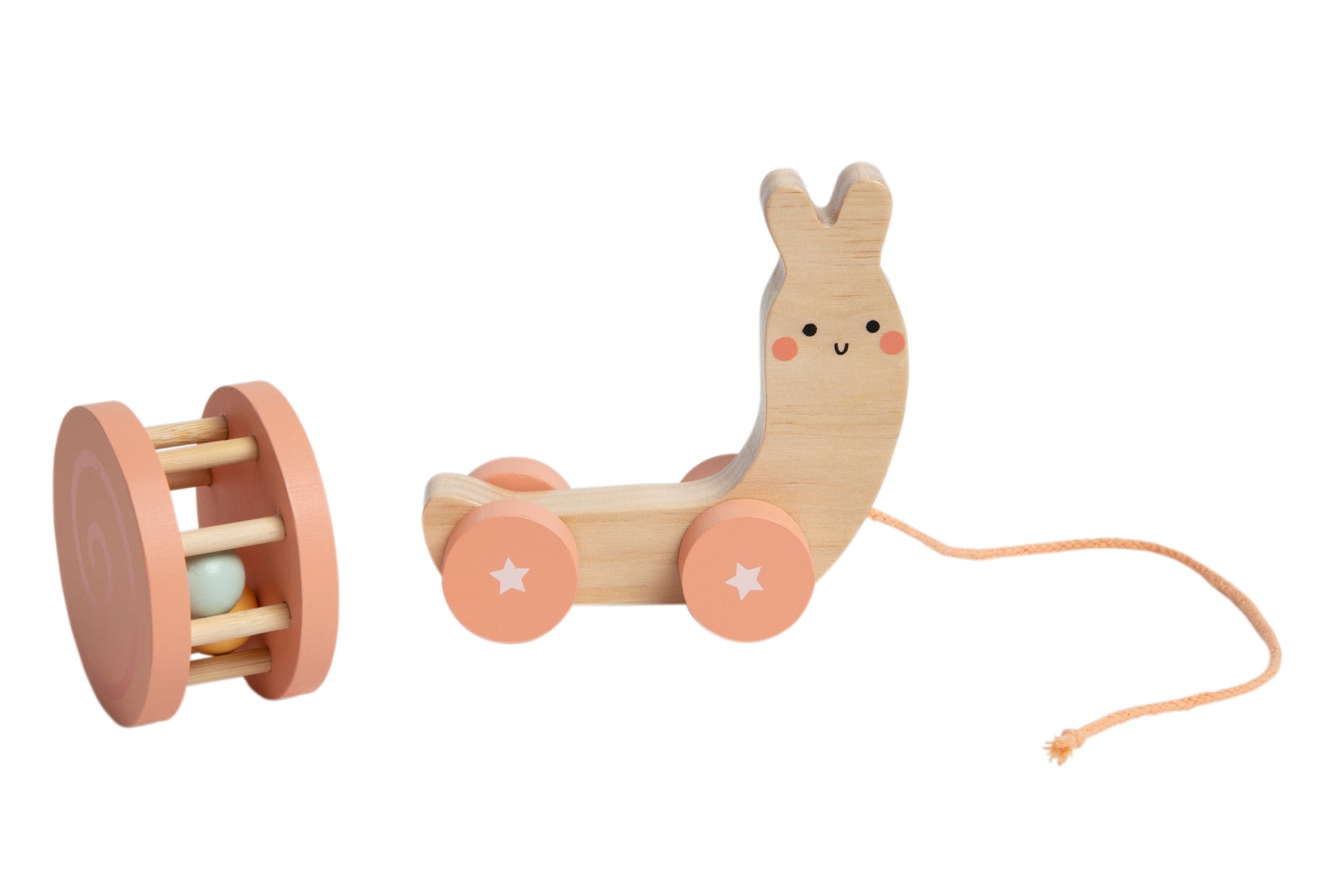 Snail Wooden Pull Toy  - Doodlebug's Children's Boutique