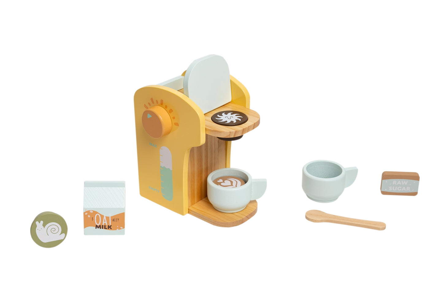 Wooden Coffee Set Toy  - Doodlebug's Children's Boutique