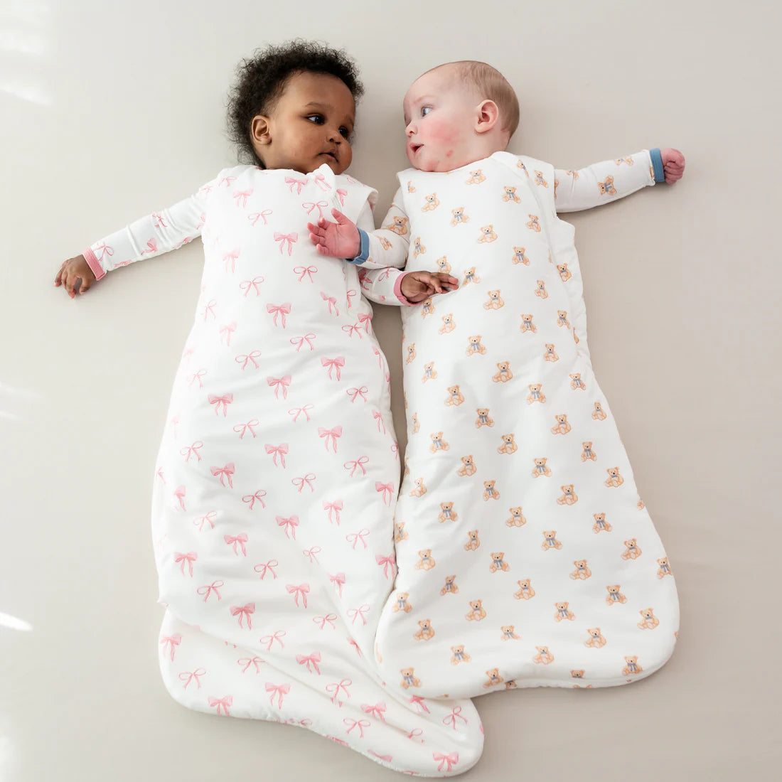 Sleep Bag 1.0 in Bow - Doodlebug's Children's Boutique