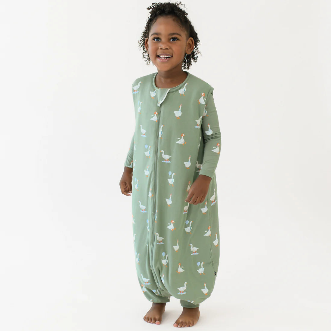 Sleep Bag Walker 1.0 in Silly Goose - Doodlebug's Children's Boutique